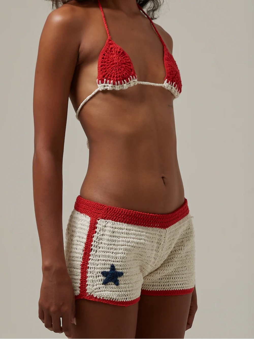 Akoia Cuba Crochet Short Bikini Set
